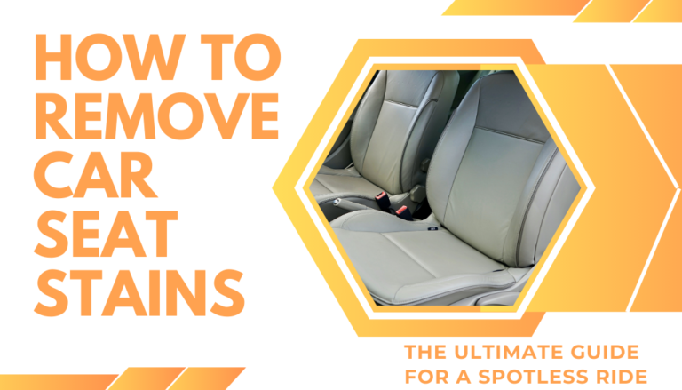 How to Clean White Leather Car Seats