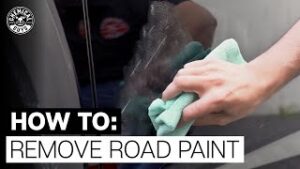 How to Remove Road Paint from Car Paint