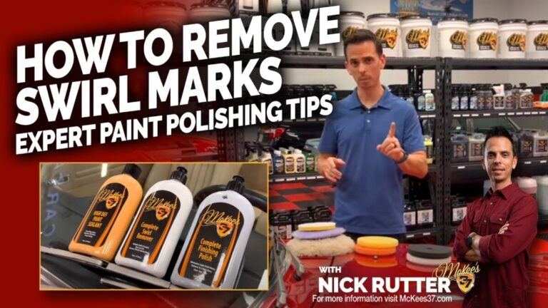 How to Remove Swirls from Car Paint