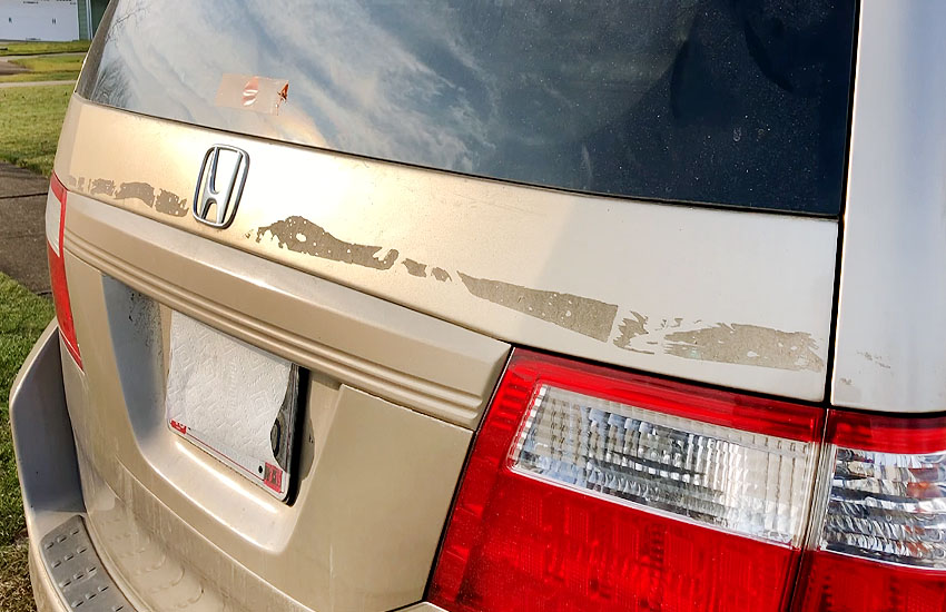 Remove Double Sided Tape from Car