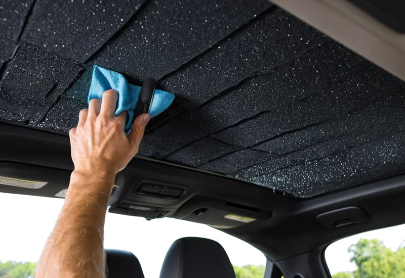 How to Deep Clean the Roof Interior of Your Car