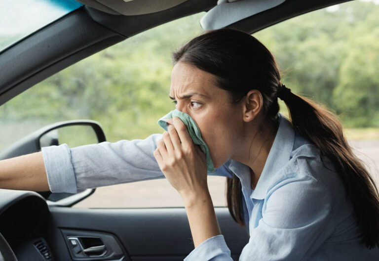 How to Get Rid of Throw Up Smell in Car