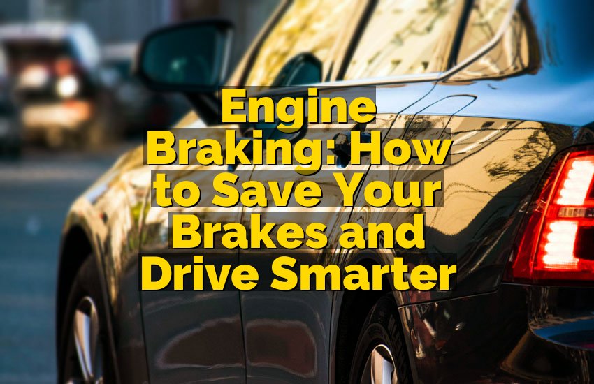 Engine Braking: How to Save Your Brakes and Drive Smarter