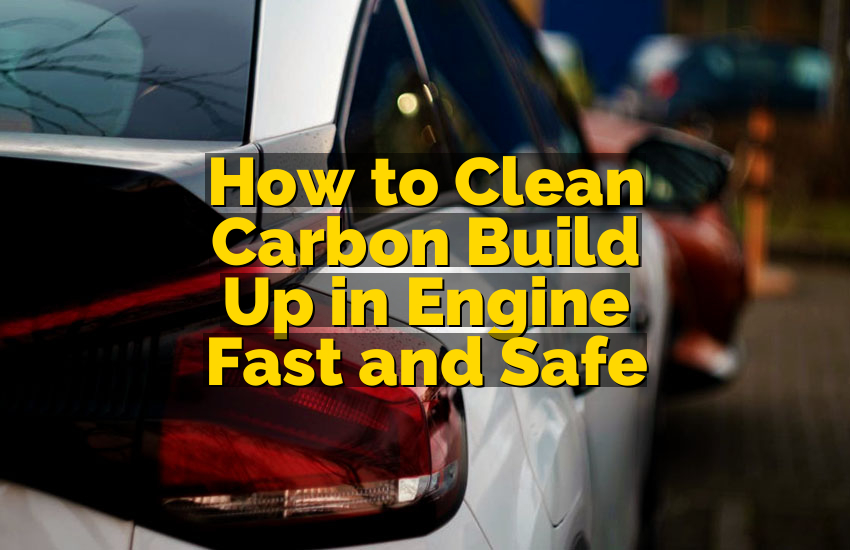 How to Clean Carbon Build Up in Engine Fast and Safe