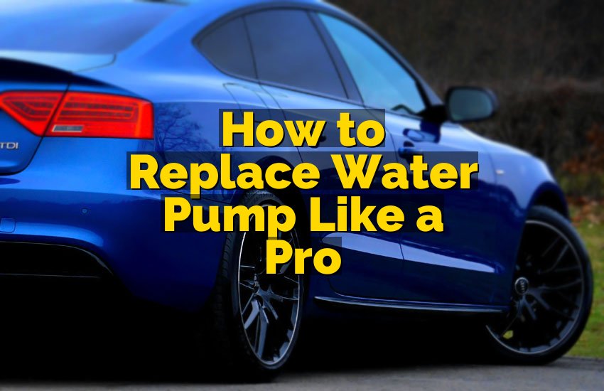 How to Replace Water Pump Like a Pro