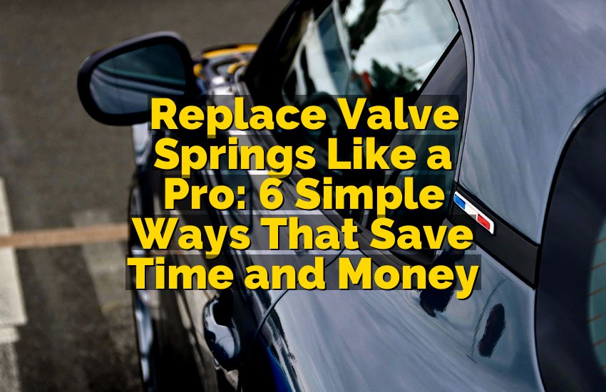 Replace Valve Springs Like a Pro: 6 Simple Ways That Save Time and Money