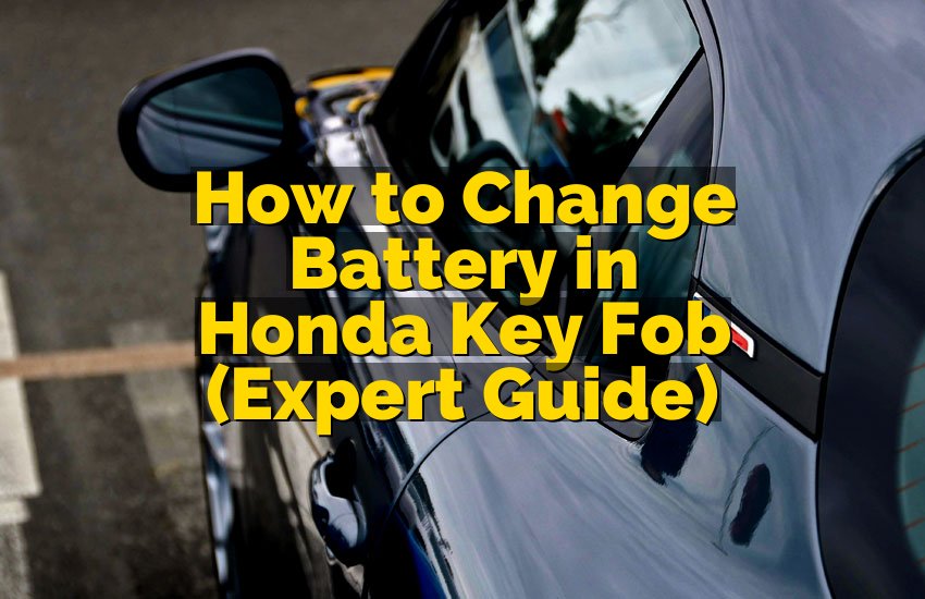 How to Change Battery in Honda Key Fob (Expert Guide)