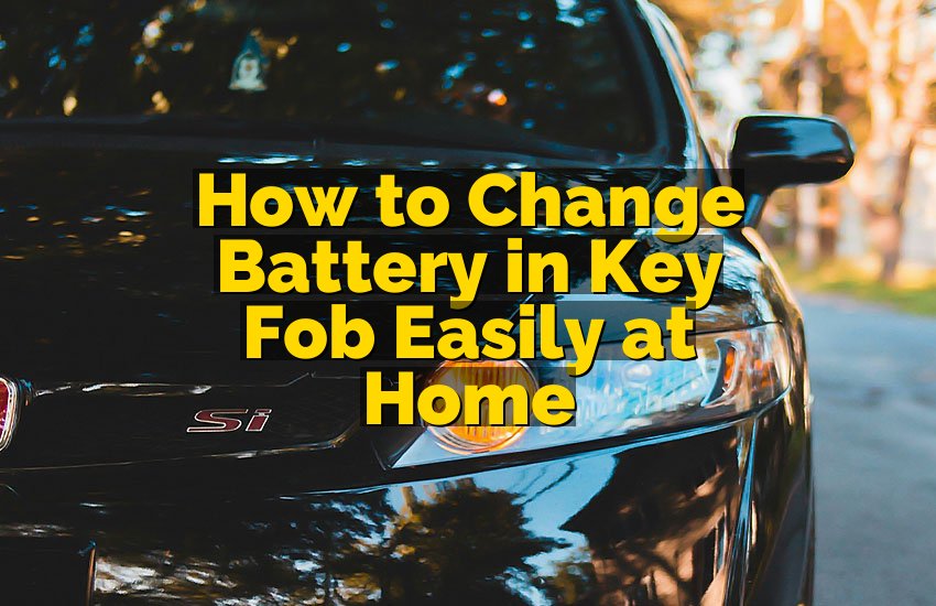 How to Change Battery in Key Fob Easily at Home