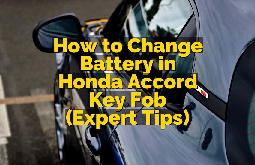 How to Change Battery in Honda Accord Key Fob (Expert Tips)