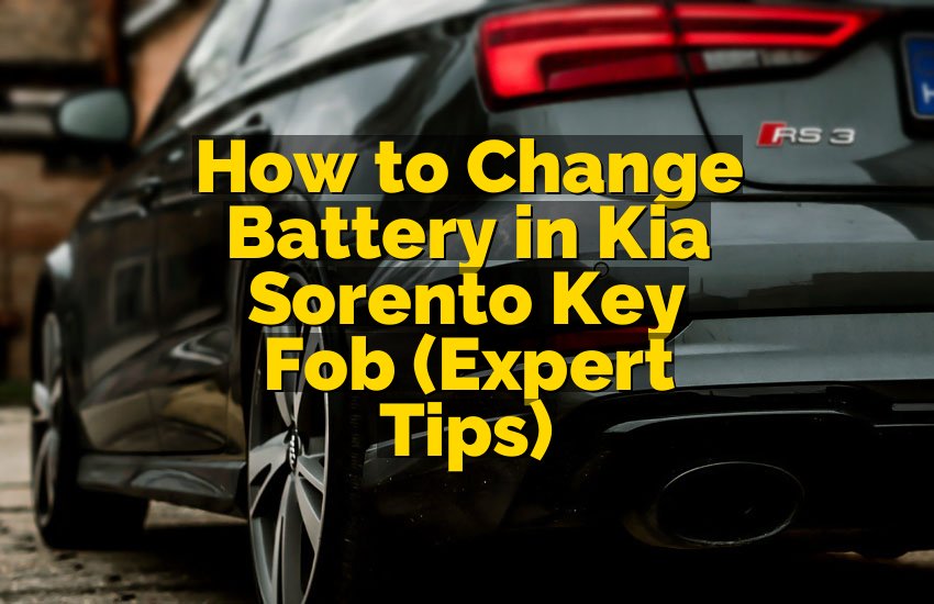 How to Change Battery in Kia Sorento Key Fob (Expert Tips)