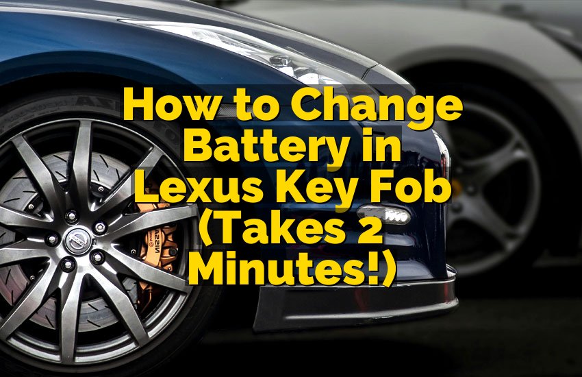 How to Change Battery in Lexus Key Fob (Takes 2 Minutes!)